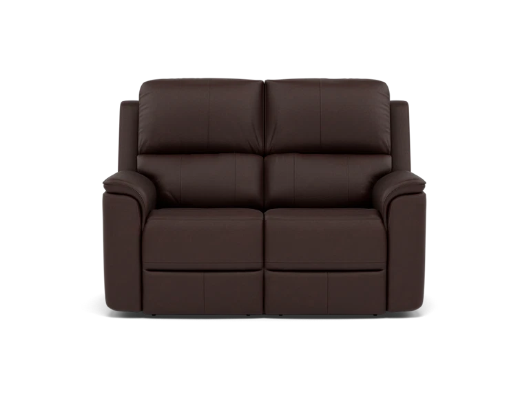 Hank Leather Fully Loaded Zero Gravity Reclining Loveseat